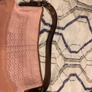 Pink coach purse